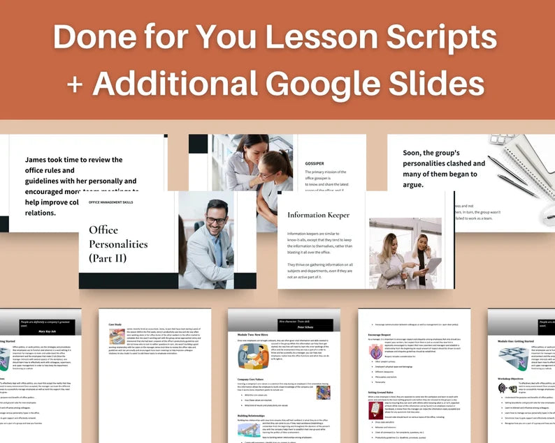 Done for You Online Course | Office Management | Administrative Course in a Box | 11 Lessons