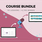 Done for You Online Course | Nutrition Essentials | Wellness Course in a Box | 10 Lessons