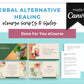 Done for You Online Course | Herbal Alternative Healing | Wellness Course in a Box | 10 Lessons
