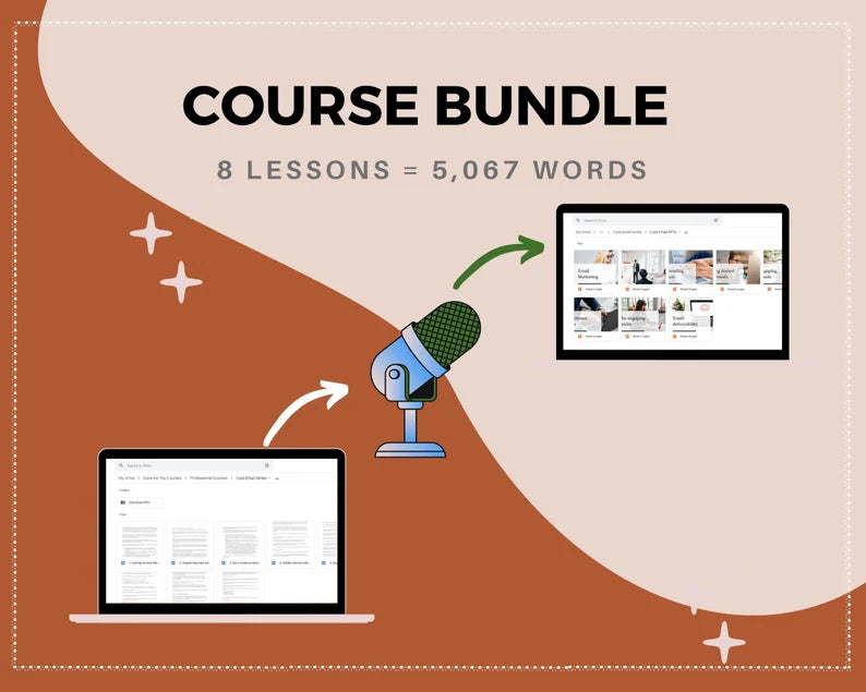 Done for You Online Course | Cold Email Series | Professional Course in a Box | 8 Lessons
