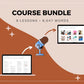Done for You Online Course | Becoming Influencer | Professional Course in a Box | 8 Lessons