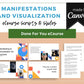 Done for You Online Course | Manifestations and Visualization | Spirituality Course in a Box | 12 Lessons