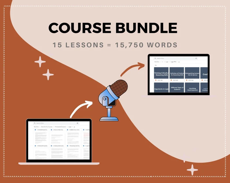Done for You Online Course | Logic | Professional Course in a Box | 15 Lessons
