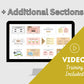 MEMBERSHIP Sales Page Template in Canva, Free Canva Page Hosting