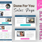 Book a Call Landing Page | Landing Page Canva Mockup
