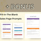 Sales Page in Canva | Landing Page in Canva | Opt in Page Mockup | Sales Page Canva Mockup