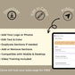 Sales Page in Canva | Landing Page in Canva | Opt in Page Mockup | Sales Page Canva Mockup
