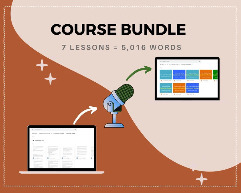 Done for You Online Course | Customer Avatar | Professional Course in a Box | 7 Lessons