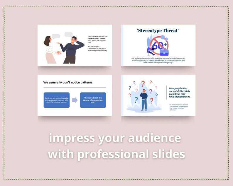 Done for You Online Course | Unconscious Bias | Professional Course in a Box | 12 Lessons