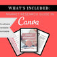 Market Research Toolkit | Find Your Ideal Customer Workbook | Competitor Research Planner