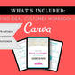 Market Research Toolkit | Find Your Ideal Customer Workbook | Competitor Research Planner