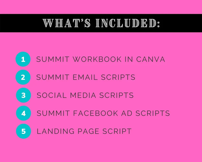 Planning Your Virtual Summit | Summit Email Templates | Summit Social Media Copy