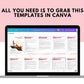 Email eCourse Template | Newsletter Template | Editable Staying Flexible with Yoga
