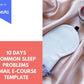 Email eCourse Template | Newsletter Template | Editable Common Sleep Problems