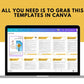 Email eCourse Template | Newsletter Template | Editable How To Enjoy Life More Emails