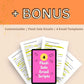 Masterclass Sales Page Template in Canva, Free Canva Page Hosting