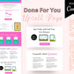 Upsell Page Template in Canva, Free Canva Page Hosting