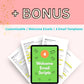 Upsell Page Template in Canva, Free Canva Page Hosting