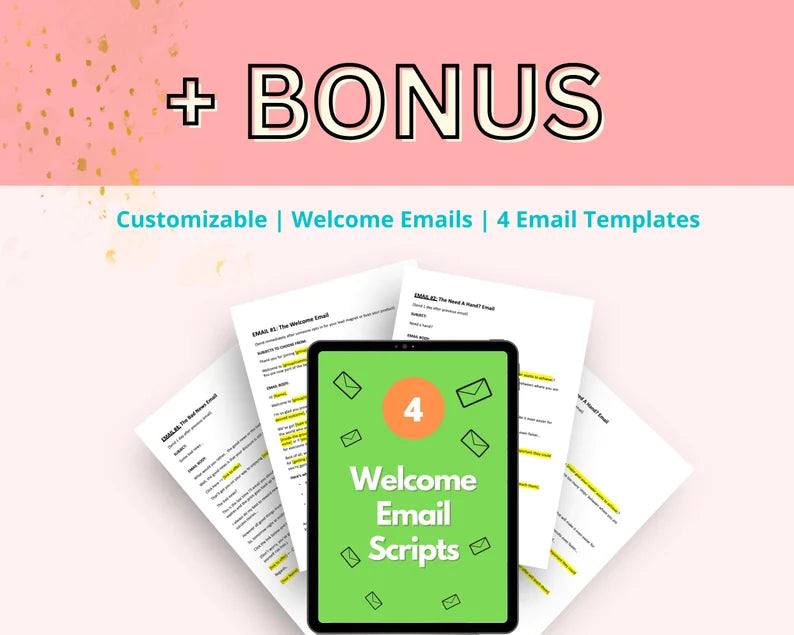 Upsell Page Template in Canva, Free Canva Page Hosting