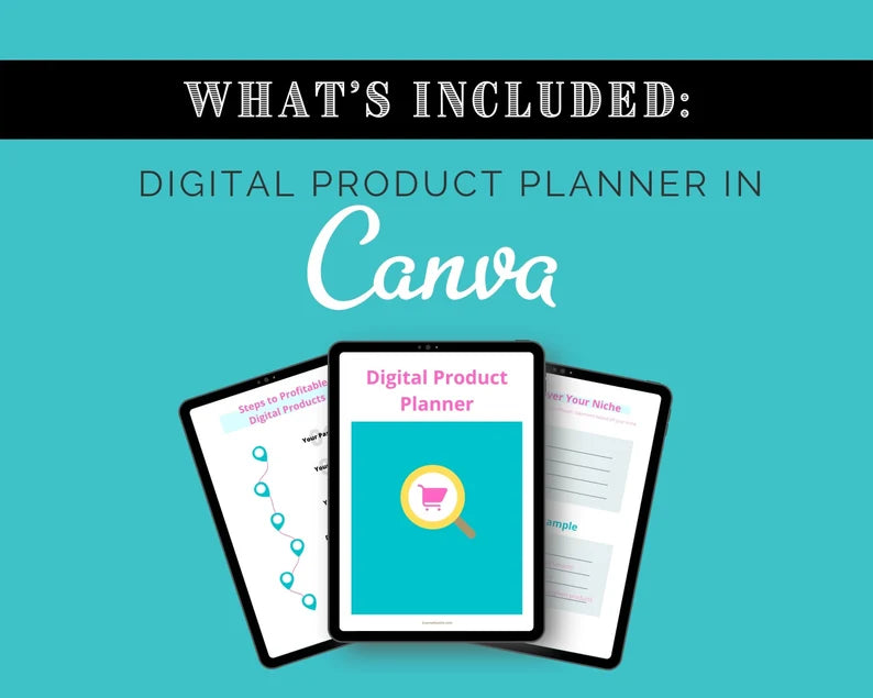 Digital Product Toolkit | Digital Products Workbook | Product Creation | Online Product Brainstorm