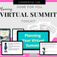 Planning Your Virtual Summit | Summit Email Templates | Summit Social Media Copy
