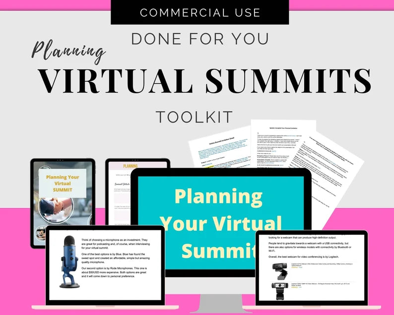 Planning Your Virtual Summit | Summit Email Templates | Summit Social Media Copy