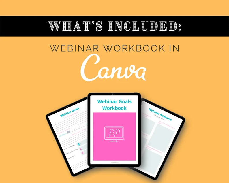 Webinar in a box | Webinar Email Templates | Webinar Social Media Posts | Webinar Script Template