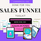 Sales Funnel Toolkit | Sales Funnel Workbook | Sales Page Builder