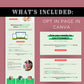 Freebie Toolkit | Opt in Workbook | Lead Magnet Template | Opt in Freebie