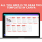 Email eCourse Template | Newsletter Template | Editable Common Sleep Problems