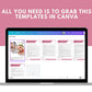 Email eCourse Template | Newsletter Template | Editable Get Your Ex Love Back