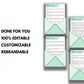 Email e-Course Template | Editable Popular Diet | Done-for-You e-Course in Canva